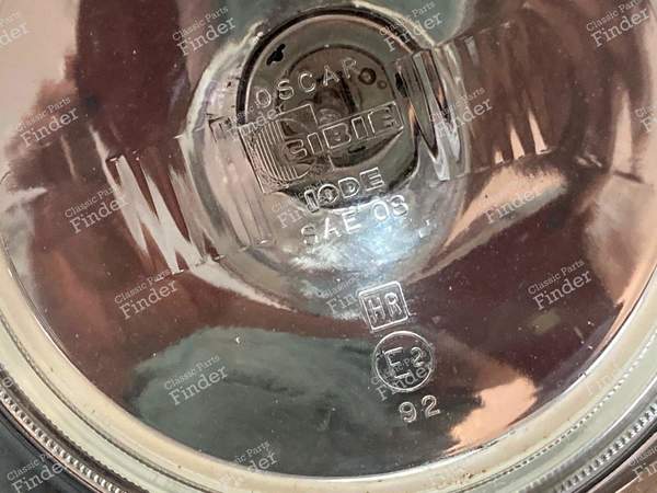 Long-range Cibié Oscars "SPOT", for Alpine A 110, R8 Gordini... - SIMCA 900 / Simc'4 / 1000 / 1005 / 1006 / 1118 /Abarth 1150 - SAE 08- 2