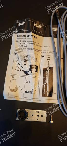 Câble d'antenne - AUDI 80 / 4000 / 5+5 (B2) - 431051515A- 2