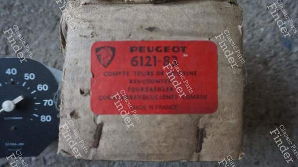 Rev counter - PEUGEOT 504 Coupé / Cabriolet - 6121.83 / 31524101- 1