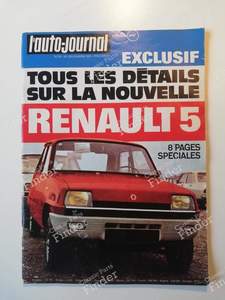 L'Auto-Journal - #25 (Décembre 1971) - RENAULT 5 / 7 (R5 / Siete)