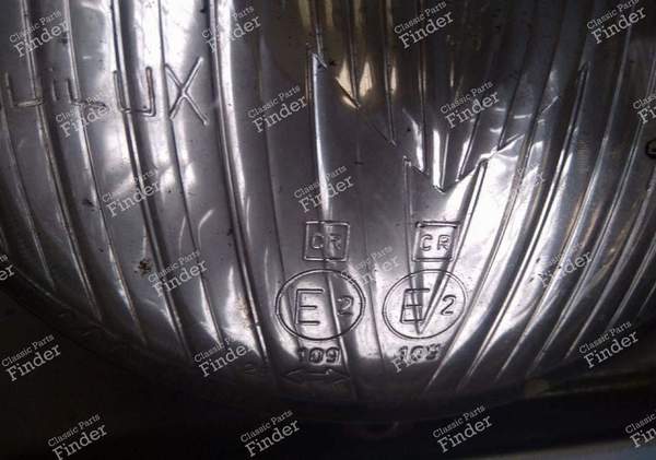 Two headlight lenses - SIMCA 1300 / 1500 / 1301 / 1501 - Equilux 61222603- 2