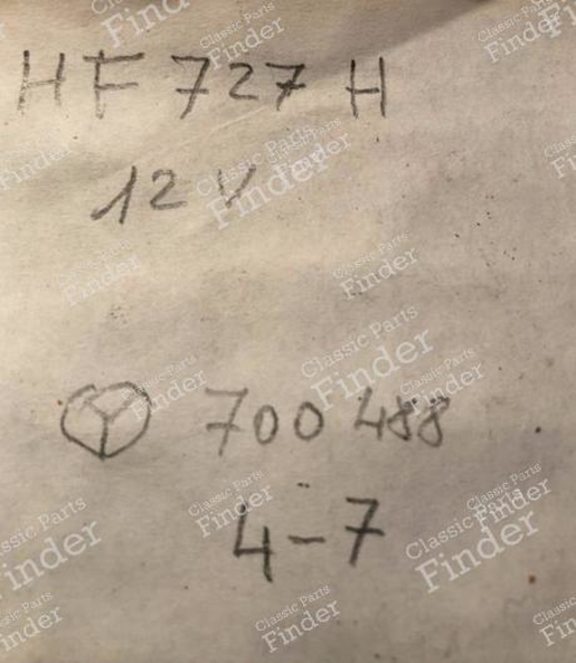 Very nice Lucas Klaxon, Model HF727 H from 1937. 12 Volt - JAGUAR SS1 - HF727 H- 4