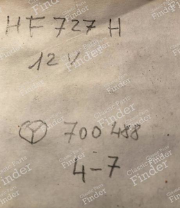 Very nice Lucas Klaxon, Model HF727 H from 1937. 12 Volt - JAGUAR SS1 - HF727 H- thumb-4