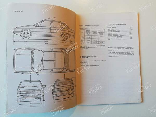 Brochure technique moteur 2.2 - TALBOT Tagora - MDT/0001-0781- 2