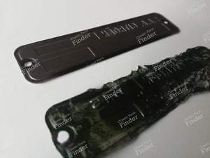 Blanko-Motorkennzeichnungsschild - Gepresst - CITROËN DS / ID - thumb-5