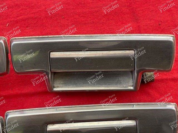 Four stainless steel exterior door handles, 1975 model - CITROËN DS / ID - 3