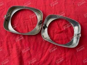 Paar Scheinwerfereinfassungen - CITROËN Méhari - thumb-4