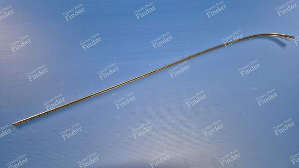 Baguette d'aile arrière droite en inox - PEUGEOT 204 - 856431- 0