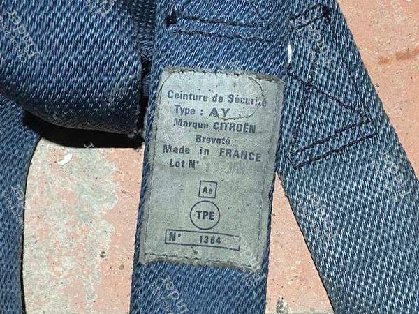 Pair of seat belts - CITROËN 2CV - AY- 2