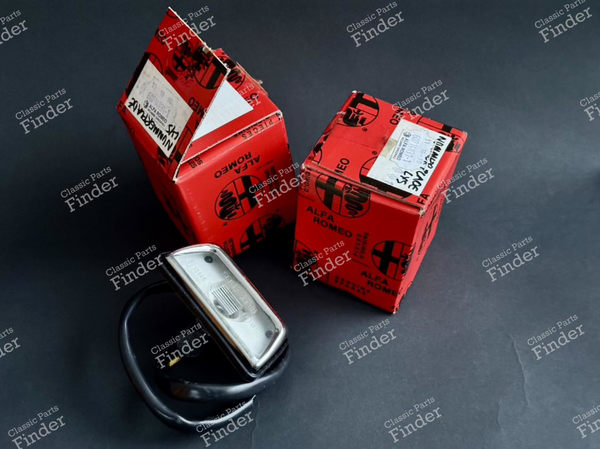 License Plate Lamps - ALFA ROMEO Giulia Sprint GT / GTV / GTC / GTA (105/115 Coupés) - 60714831