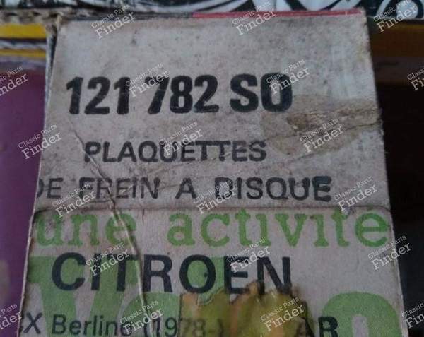 Bremsbelagsatz - CITROËN CX - 121782 SO- 0