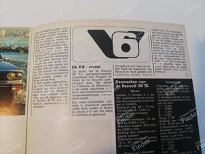 Seltene Verkaufsbroschüre R30 TS - RENAULT 20 / 30 (R20 / R30) - thumb-3