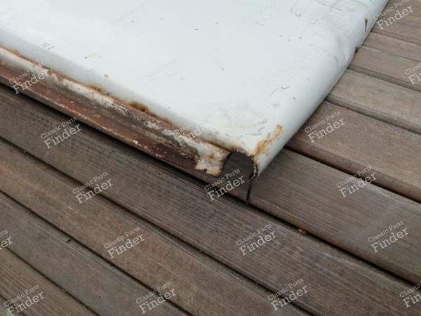 White 2CV6 Club trunk door - CITROËN 2CV - 3