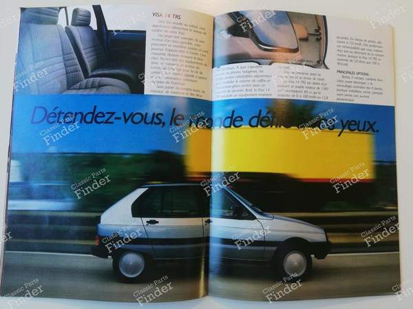 Broschüre Vollsortimenter 'Feline, die Visa'. - CITROËN Visa / C15 - 09.1985- 2