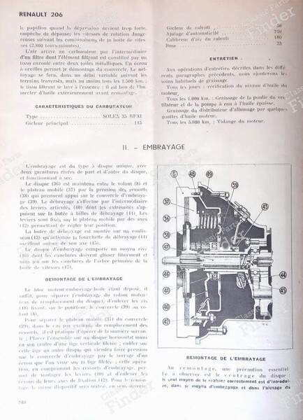 SERVICE 1946 Technical Journal - RENAULT Voltigeur (1000kg) / Goélette (1400kg) / Galion (2500kg) - Novembre. 1946- 3