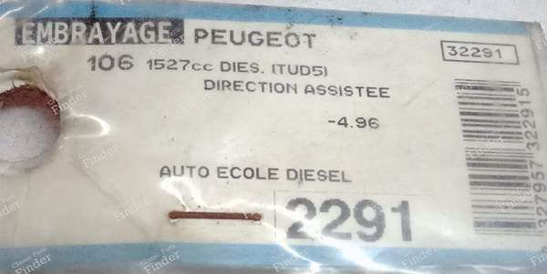 Ausrückkabel manuelle Anpassung - PEUGEOT 106 - 2291- 2