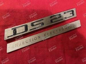 DS 23 IE trunk emblem - CITROËN DS / ID