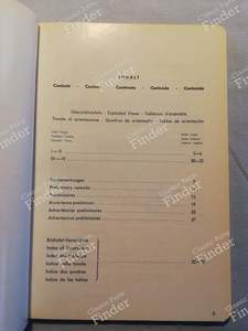 Spare parts catalog - MERCEDES BENZ 180 / 190 (W120 / W121) (Kleiner Ponton) - 8000-9.55KS- thumb-1