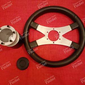 MEKO steering wheel with hub for R5, R4, Rodeo... - RENAULT 4 / 3 / F (R4)