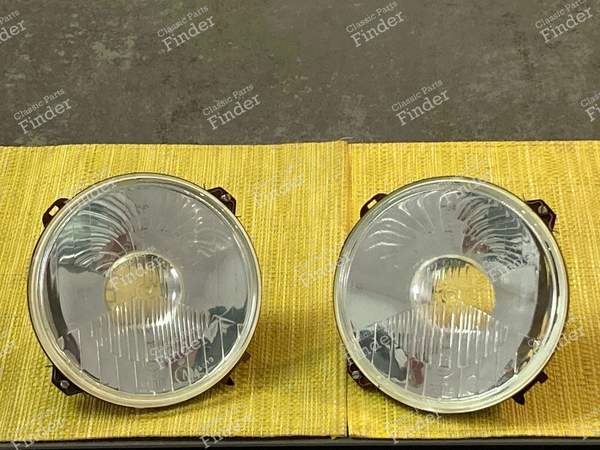 Cibié headlight optics for Renault 8, Dauphine , Ondine, Estafette, 4L - RENAULT 8 / 10 (R8 / R10) - 164- 0