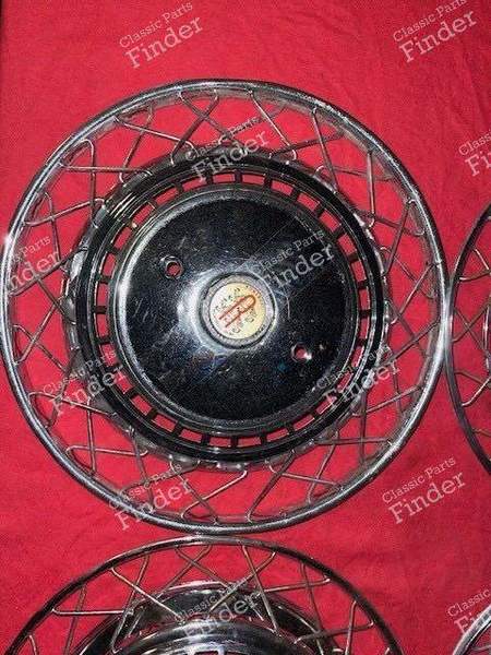 Set of 4 Chapron hubcaps - CITROËN DS / ID - 6