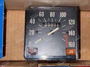 Phase 1 speedometer - L, TL and GTL versions - RENAULT 5 / 7 (R5 / Siete)