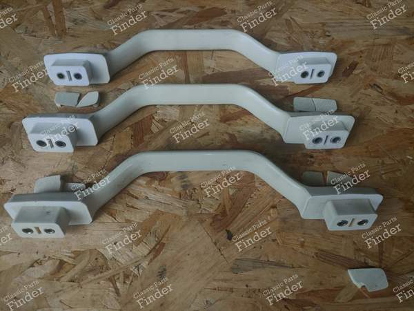 Lot de 3 poignées de maintien beige - SIMCA-CHRYSLER-TALBOT 1307 / 1308 / 1309 / 1510 / 150 / Solara / Alpine - 7616512- 6