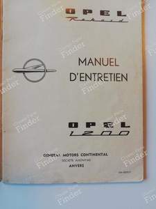 Wartungshandbuch - OPEL Olympia Rekord P (P1) - OM-6002-F- thumb-3