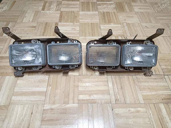 QUAD HEADLIGHT ASSEMBLY (pre-facelift) - AUDI Coupé GT/Quattro (B2) - 0