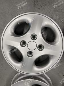 13-Zoll-Aluminiumfelgen - RENAULT Twingo I - 7700422260 / 7701410283- thumb-1