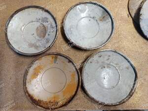 Set of 4 wheel covers - RENAULT 4 CV - thumb-1