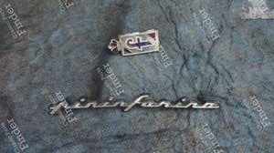 Pininfarina logo and acronym - PEUGEOT 406 Coupé