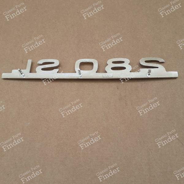 Sigle de coffre arrière 280 SL - MERCEDES BENZ SL (R107) - A1078170015- 1