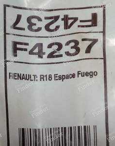 Pair of left and right rear hoses - RENAULT 18 (R18) - F4237- thumb-2
