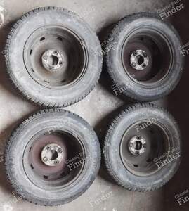 4 steel rims - RENAULT 9 / Alliance / Broadway / 11 / Encore (R9 / R11) - 9345- thumb-9