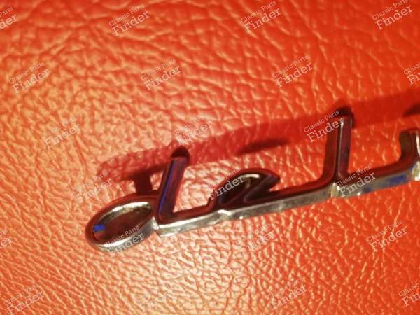 Deluxe' trunk sign - FORD Anglia 105E / Torino - RS 1004 E276-AM-I- 1