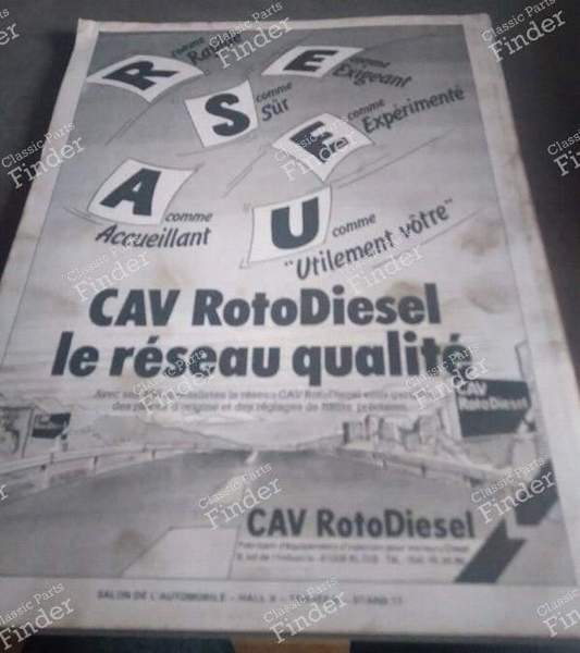 RTA pour 505 et Golf 2 / Jetta - VOLKSWAGEN (VW) Golf II / Jetta - N°447- 2