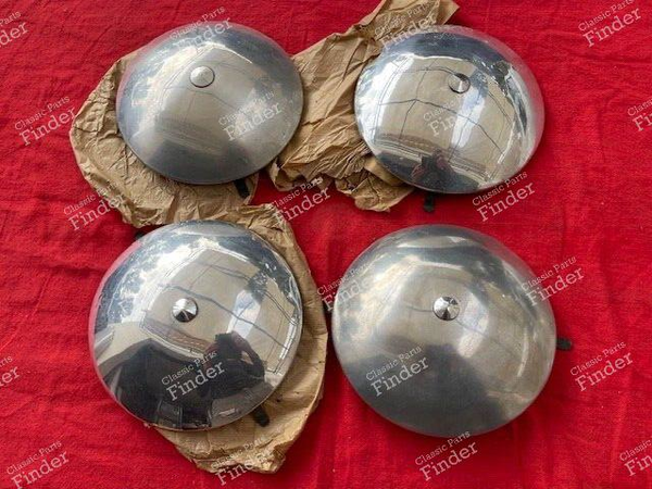 4 ID 19 sedan or station wagon aluminum bezels - CITROËN DS / ID - 0