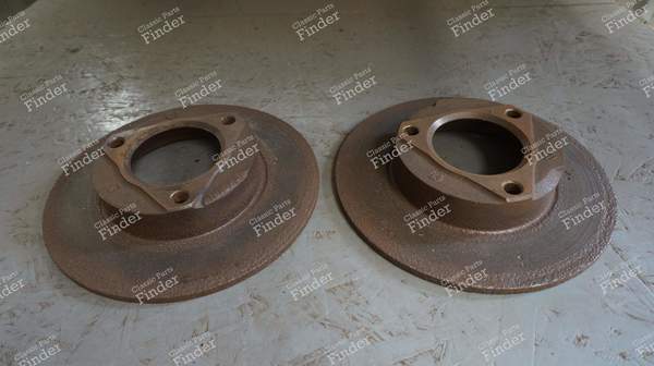 Brake discs - PEUGEOT 204 - 4246.48- 0