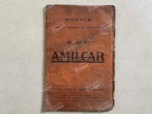 Operating and maintenance instructions - AMILCAR CC