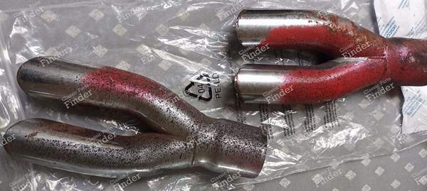 Set of 2 double pot holders - FORD Mustang I (serie 1, 2 & 3) - 0