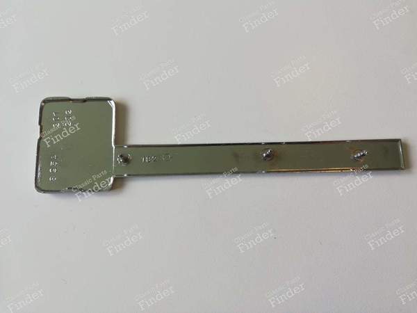 Emblème latéral aile avant Commodore GS droit ou gauche - OPEL Rekord (C) / Commodore (A) - 1101784- 5