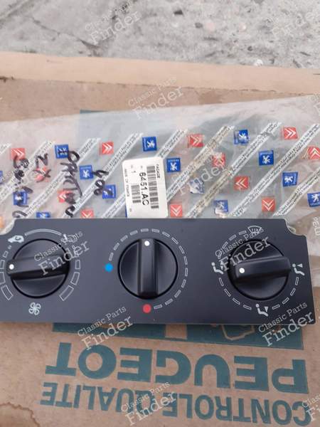 Heating control panel - Peugeot-Citroën - PEUGEOT 306 - 6451AC