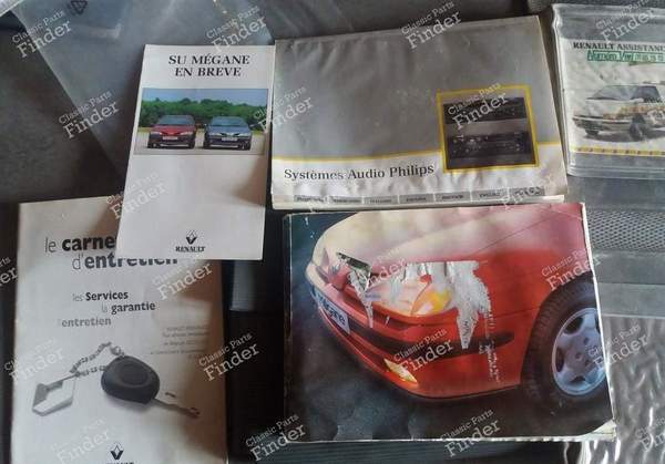 Manuel d'utilisation - Phase 1 - RENAULT Mégane I - NE 586