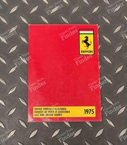 Bedienungsanleitung – 1975 - FERRARI 308 / 208 / 328
