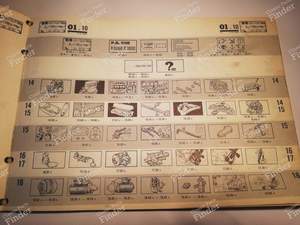 Spare parts catalog for R15 TL and TS - RENAULT 15 / 17 (R15 - R17) - P.R. 960 / 7701432017- thumb-7