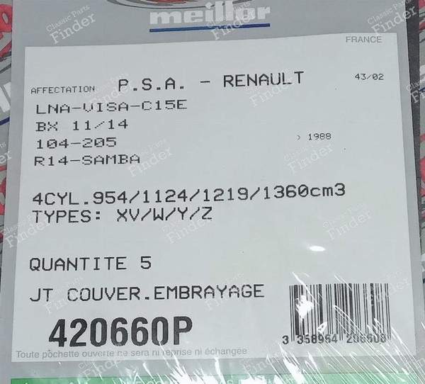 Clutch cover gasket - CITROËN LN / LNA - 420660P- 1