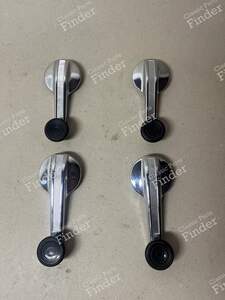 4 window cranks for SIMCA-CHRYSLER-TALBOT 1307 / 1308 / 1309 / Alpine