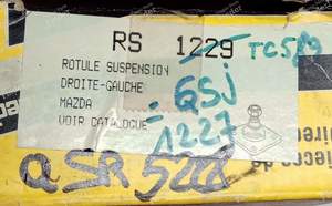 Paire de rotules avant inférieures gauche et droite - MAZDA 626 / Capella (GC) - RS1229S- thumb-4