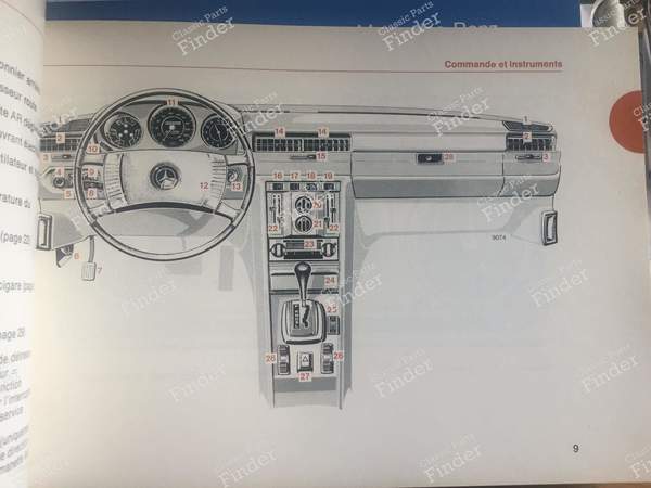 Service manual - MERCEDES BENZ S (W116) - 1165846196- 1